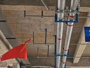 平武管廊支架的安装方法